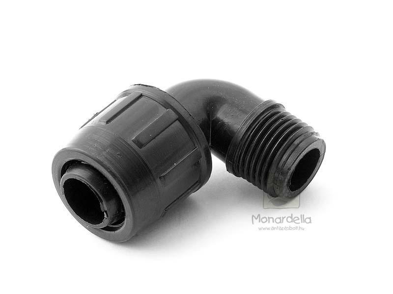 Könyökidom külső menettel 20x1/2