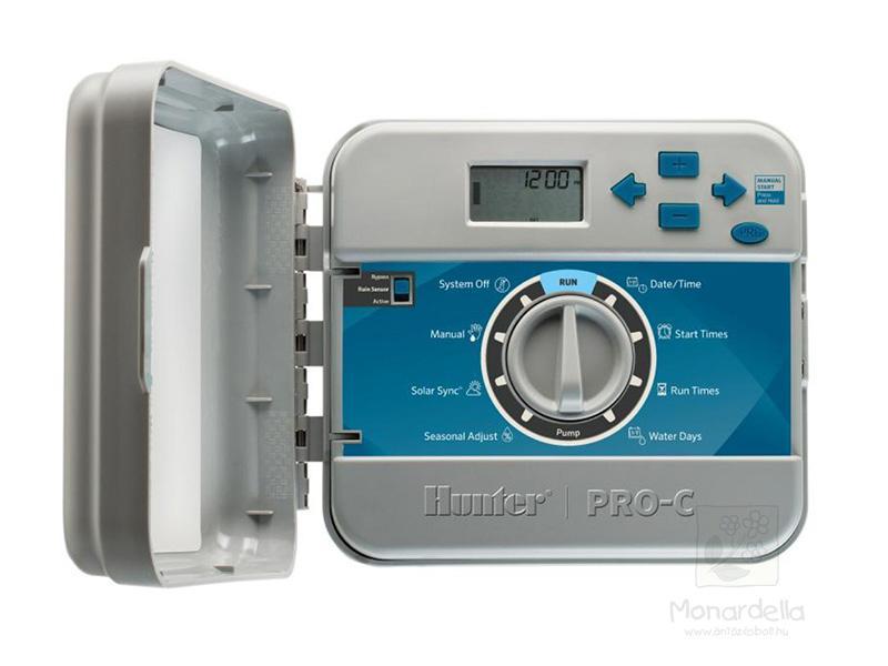 Hunter vezérlő Pro-C 2, 4 zónás, kültéri