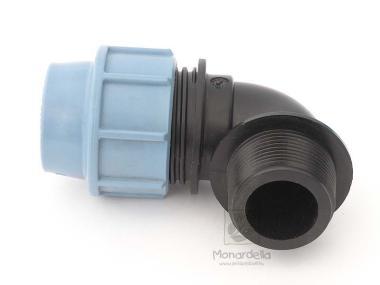 KPE könyök 32X5/4K (16bar)